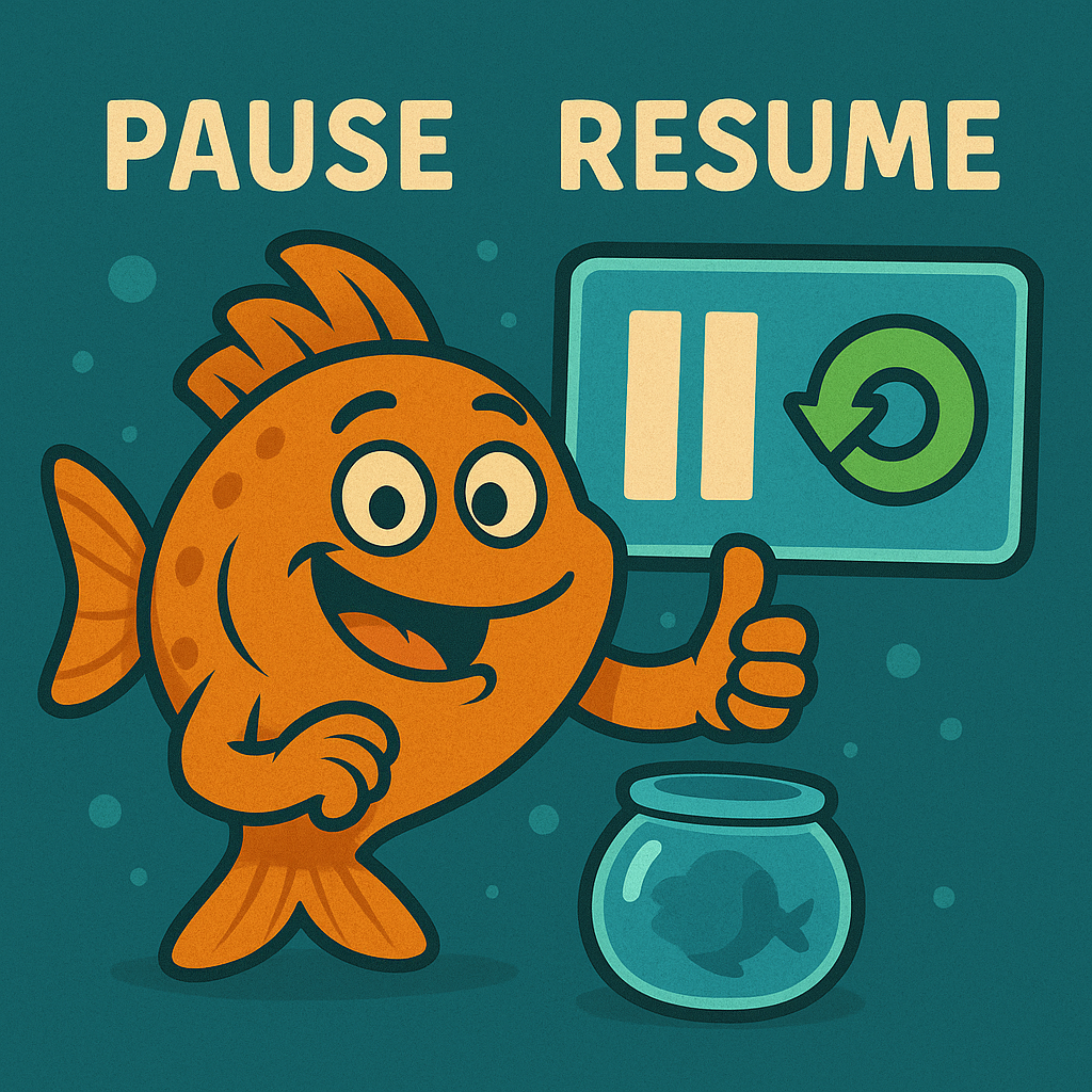 Pause & Resume illustration